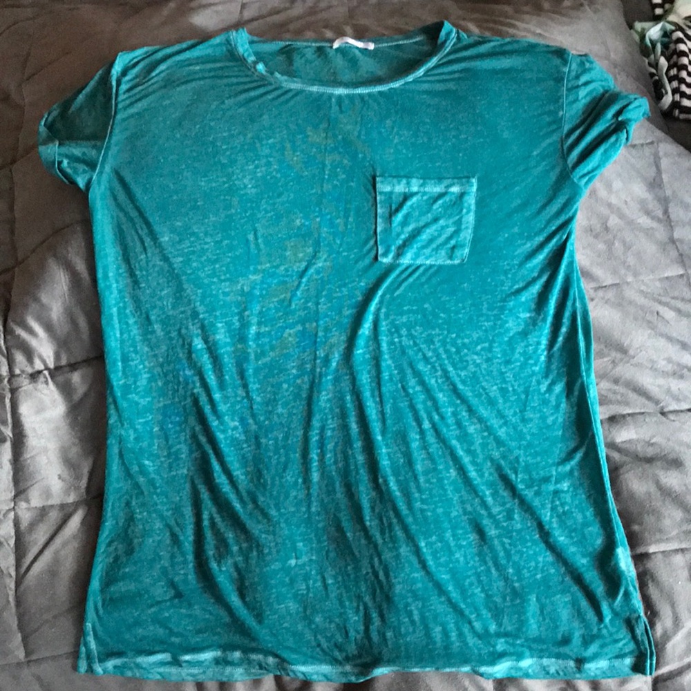 Teal tunic